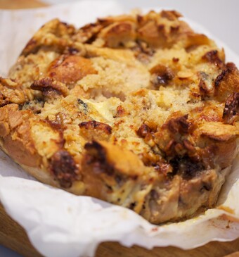 Franse kaasbroodtaart