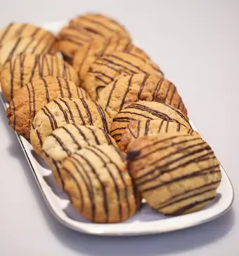 Banaan-pecankoekjes