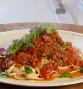 Pasta a la puttanesca