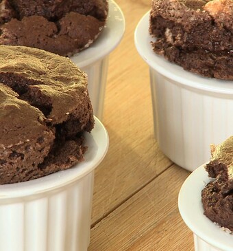 Chocoladesouffle