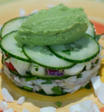 Klipvistaartje met avocado