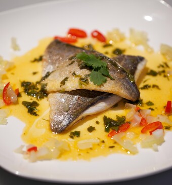 Dorade met passie (Suriname)