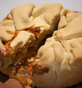 Crostata pi pesce spada (zwaardvistaart)