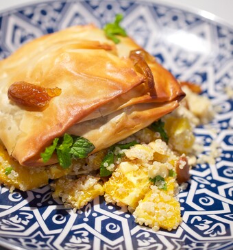 Brik uit Tunesië met tonijn