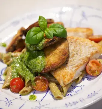 Gebakken aubergines à la Méditerranée