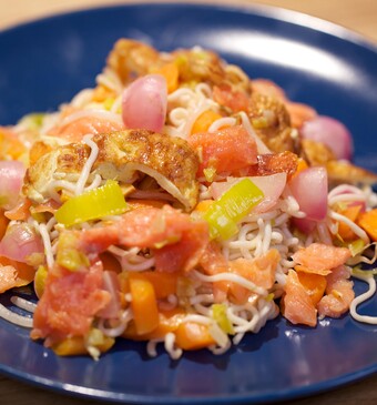 Oosterse sliertjessalade