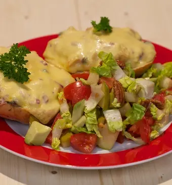 Tuna melt burgers