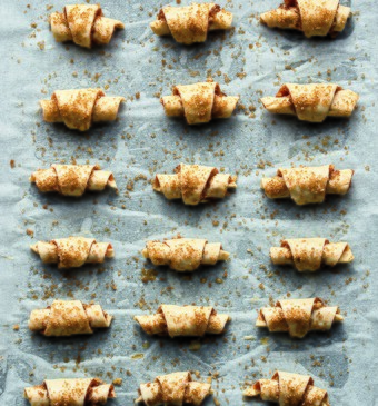 Rugelach met kweepeergelei