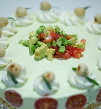 Avocado-cheesecake