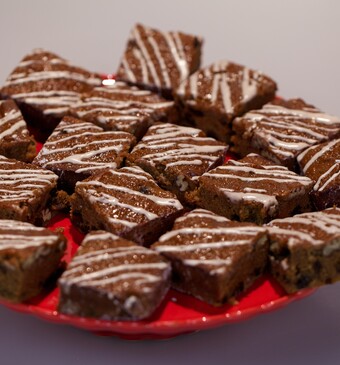 Gemberkoek met rozijnen