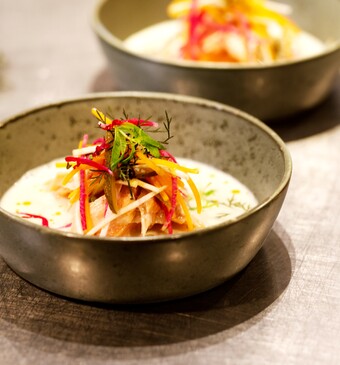 Vichyssoisse van forel