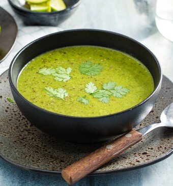 Pittige boerenkoolsoep met kokos