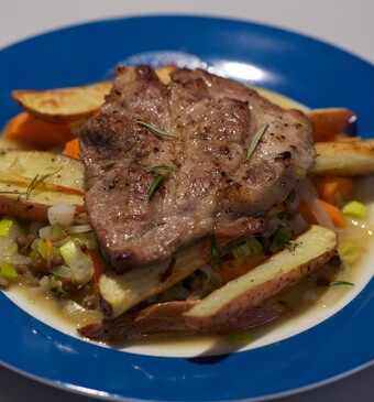 Procureur met linzenstoof