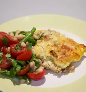 Tonijnomelet uit de oven
