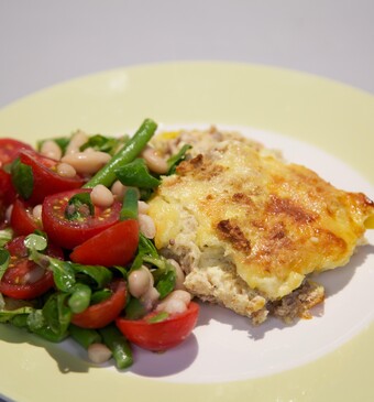 Tonijnomelet uit de oven