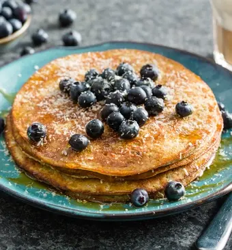 Bananenpannenkoekjes met havermout en kokos