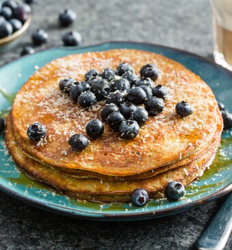 Bananenpannenkoekjes met havermout en kokos