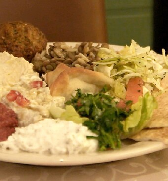 Libanese falafel met tahinisaus