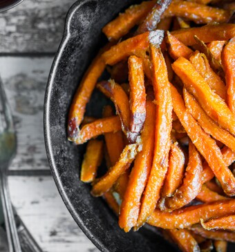 Zoete aardappelfriet