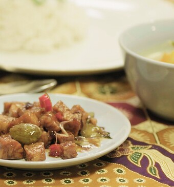 Sambal goreng tempeh