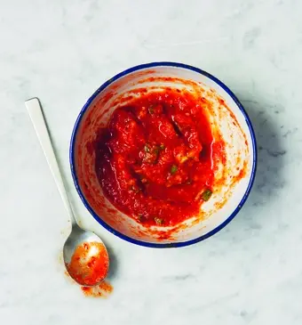 Basismix voor kimchi