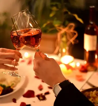 romantic dinner