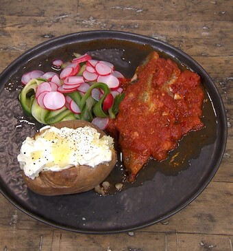 pittige makreelfilet