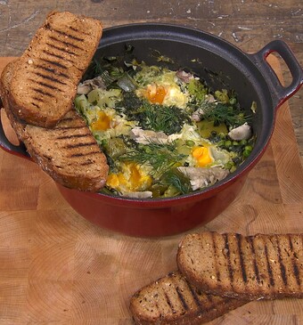 groene shakshuka