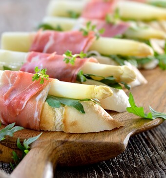 Variëren met asperges