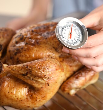 Kerntemperaturen voor vlees, vis, wild en gevogelte