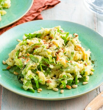 Zomers Mediterraans stamppotje