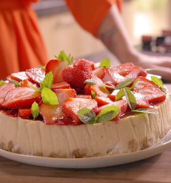 Strawberry cheesecake