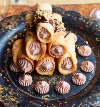 Chocolade-cannoli 