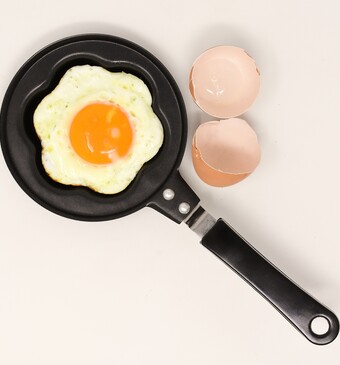 Fouten bij het bakken van eieren