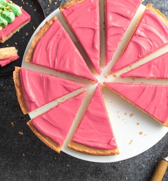 Roze koek XXL