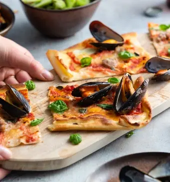 Plaatpizza di Mare