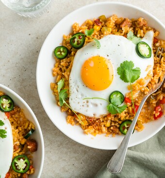 Arroz con chorizo