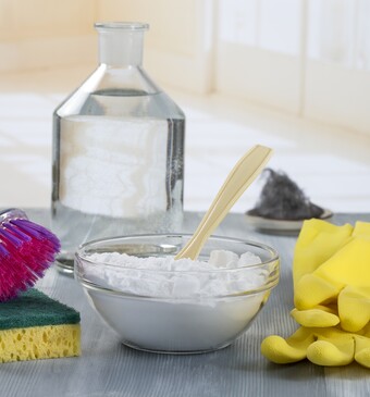 Schoonmaken baking soda