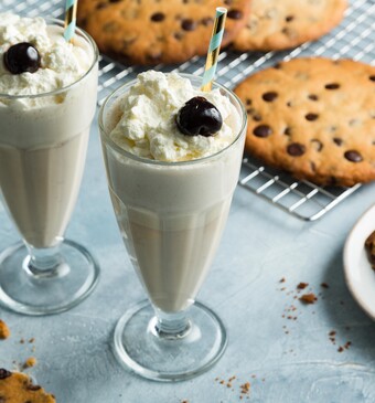 Milkshake & chocolat chip cookie 