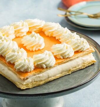 Oranje Tompoucentaart