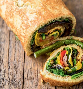 Groenterol van omelet