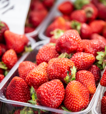 Aardbeien goedkoop