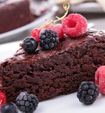 Smeuïge chocoladetaart