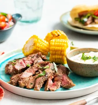 Mexicaanse sukade in biermarinade