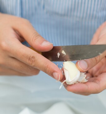 Knoflook pellen viral