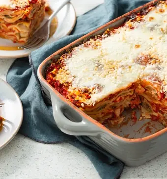 Lasagne van ravioli
