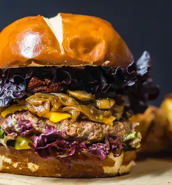 Smaakcombinatie hambuger