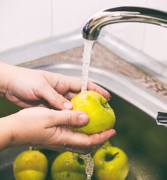 fruit wassen pesticiden