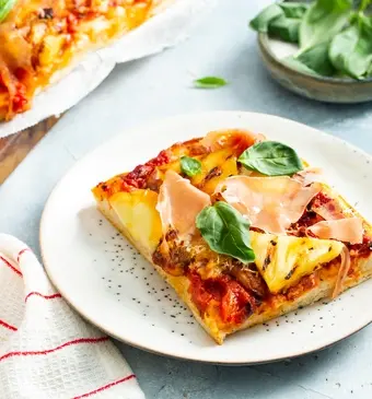 Pizza Hawaii deluxe