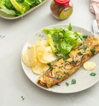 Vegetarische omelet